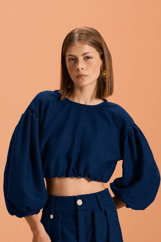 Blusa Manga Longa Tropea