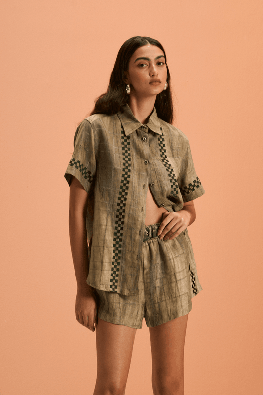 Short Bordado Lateral Malta