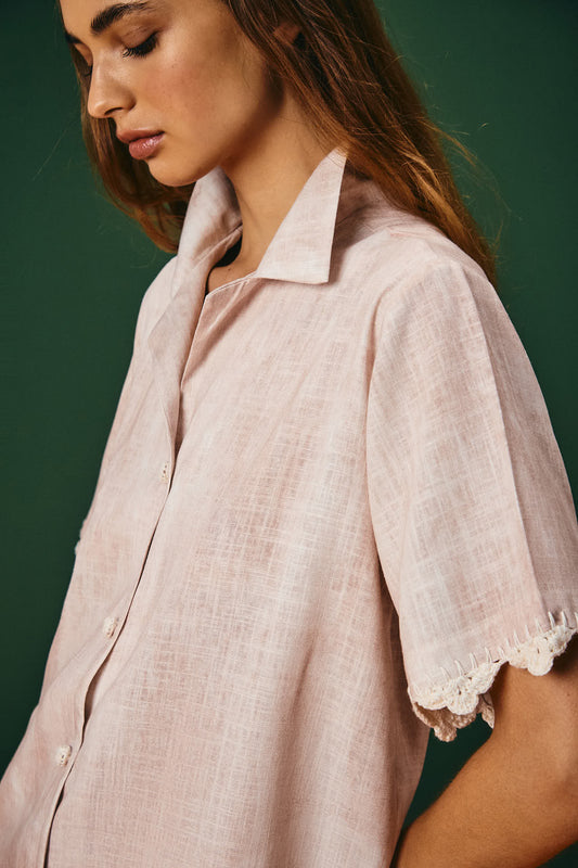 Camisa Crochet Delmiro Gouveia