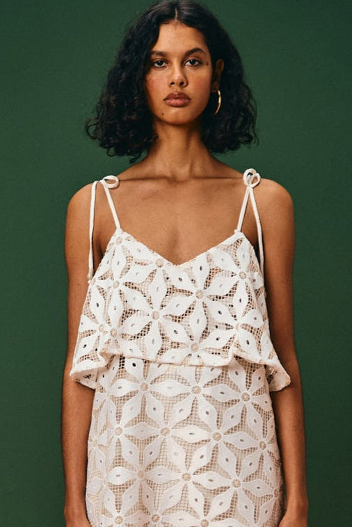 Vestido Longo Tela Coreaú