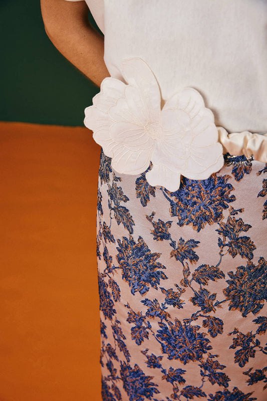 Saia Longa Jacquard Triunfo