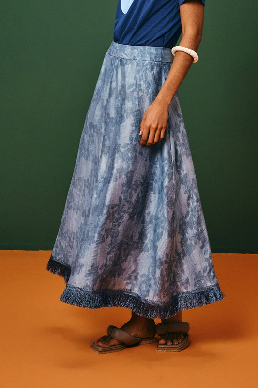 Saia Longa Nesgas Franja Timbaúba