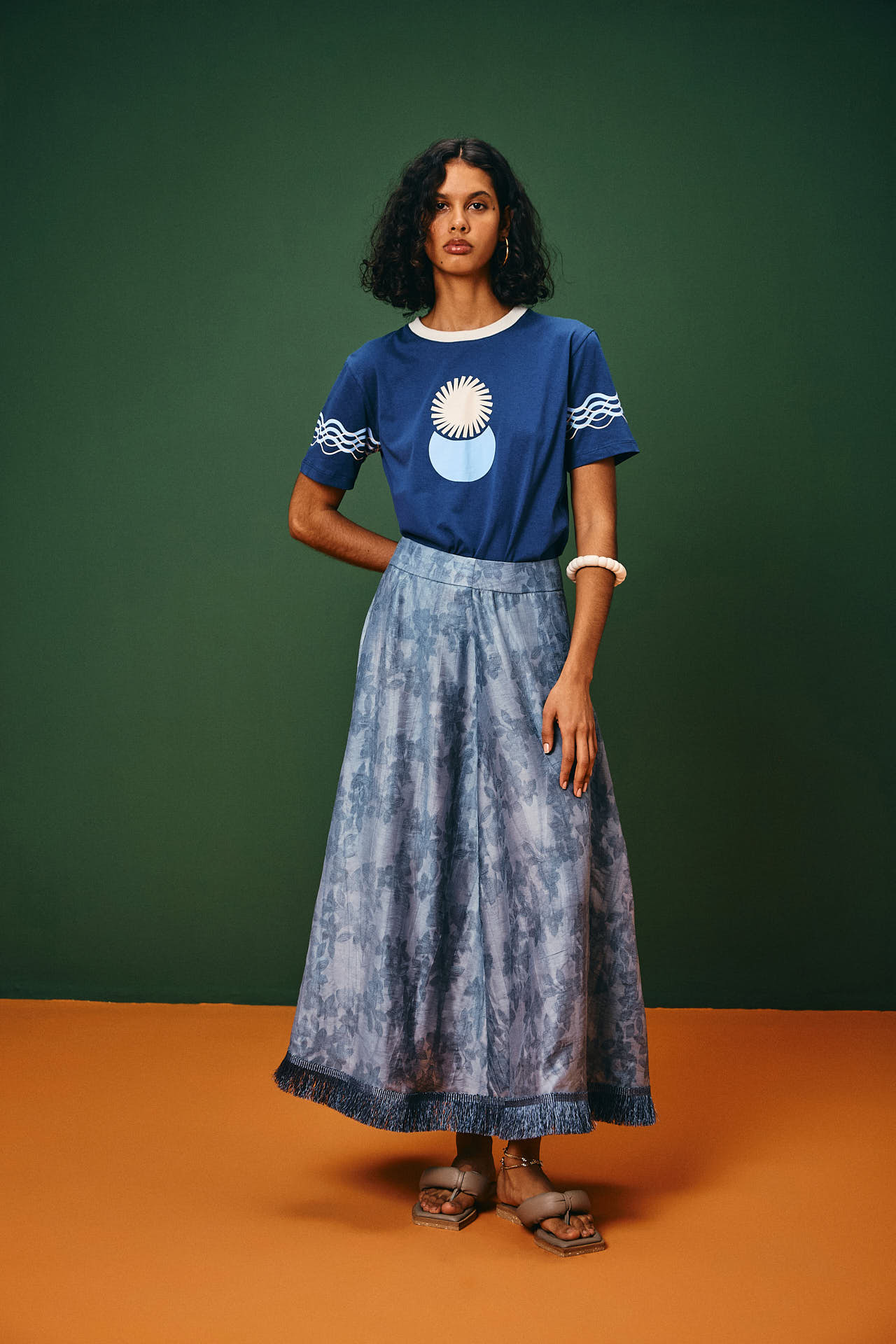 T-Shirt Estampada Sol Cadebelo