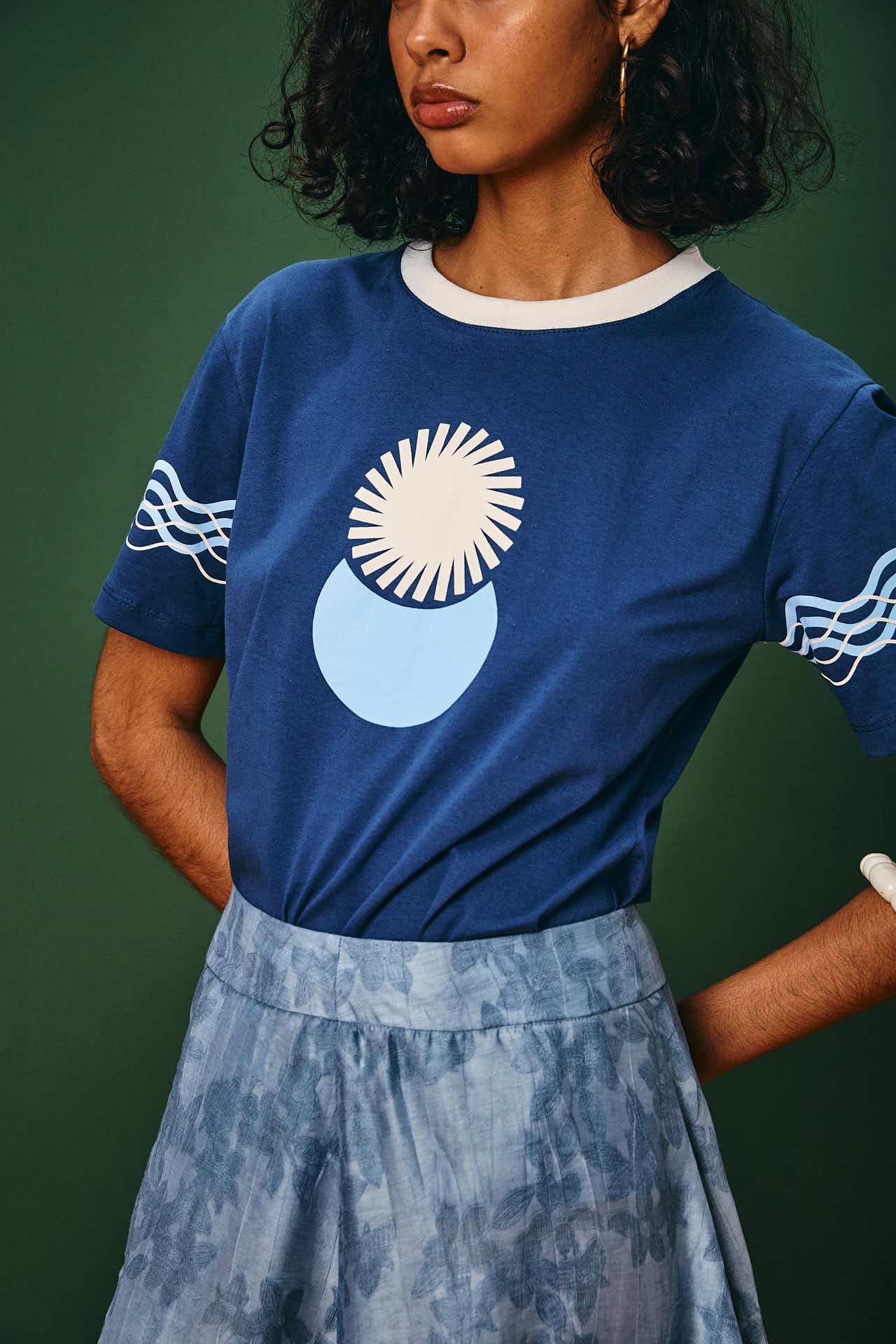 T-Shirt Estampada Sol Cadebelo