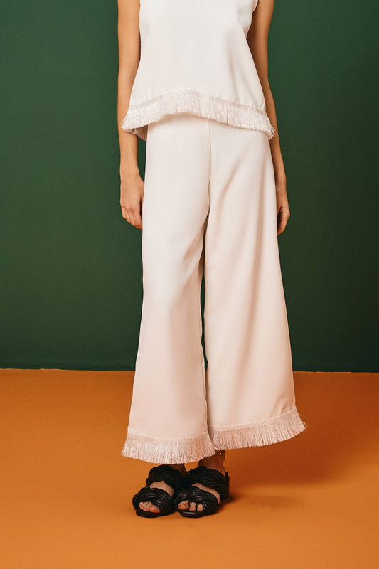 Calça Crepe Franja Jatiúca