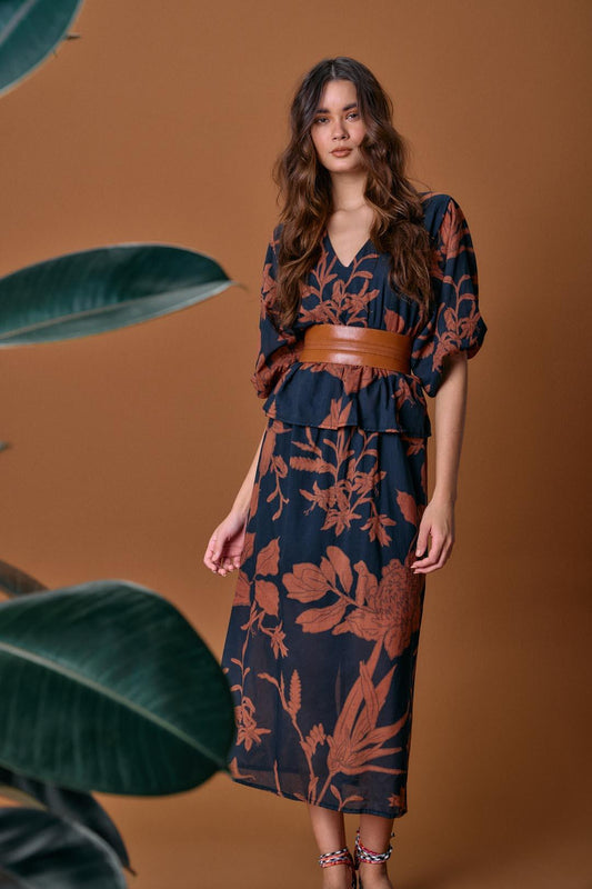 Vestido Peplum Córdoba