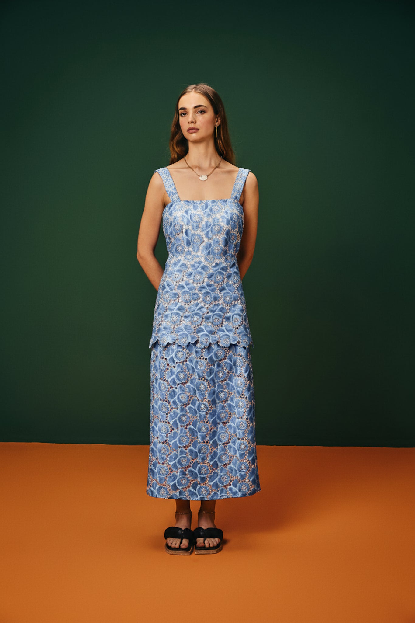 Vestido Longo com Body Ingá