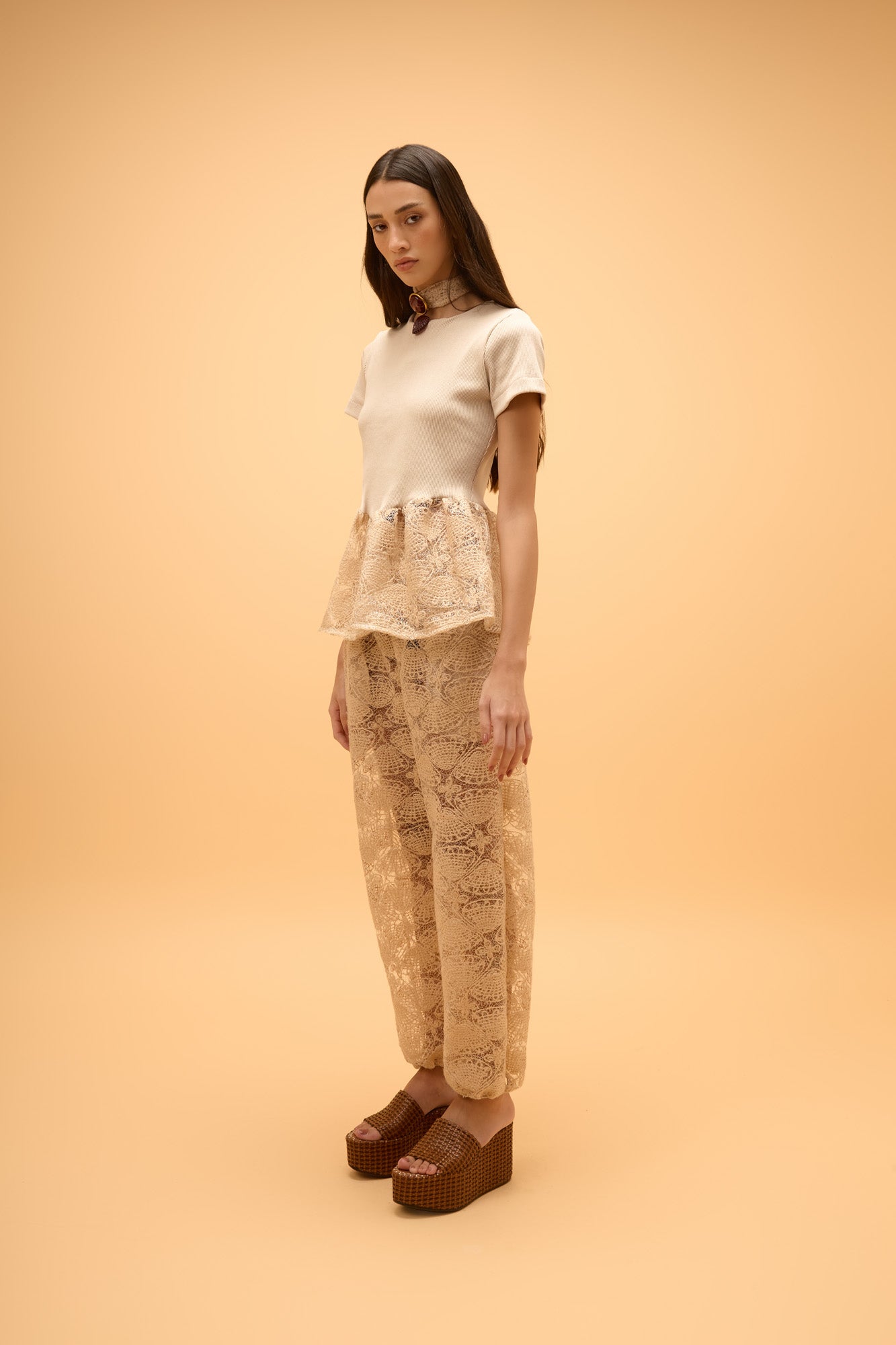 Blusa Canelada Conchas