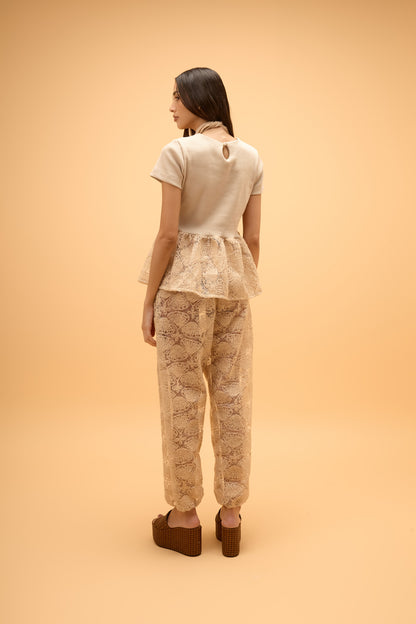 Blusa Canelada Conchas