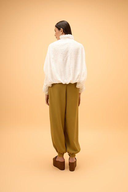 Blusa Ampla Manga Longa Balone Veraneio