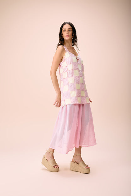 Vestido Longo Brisa Rendada