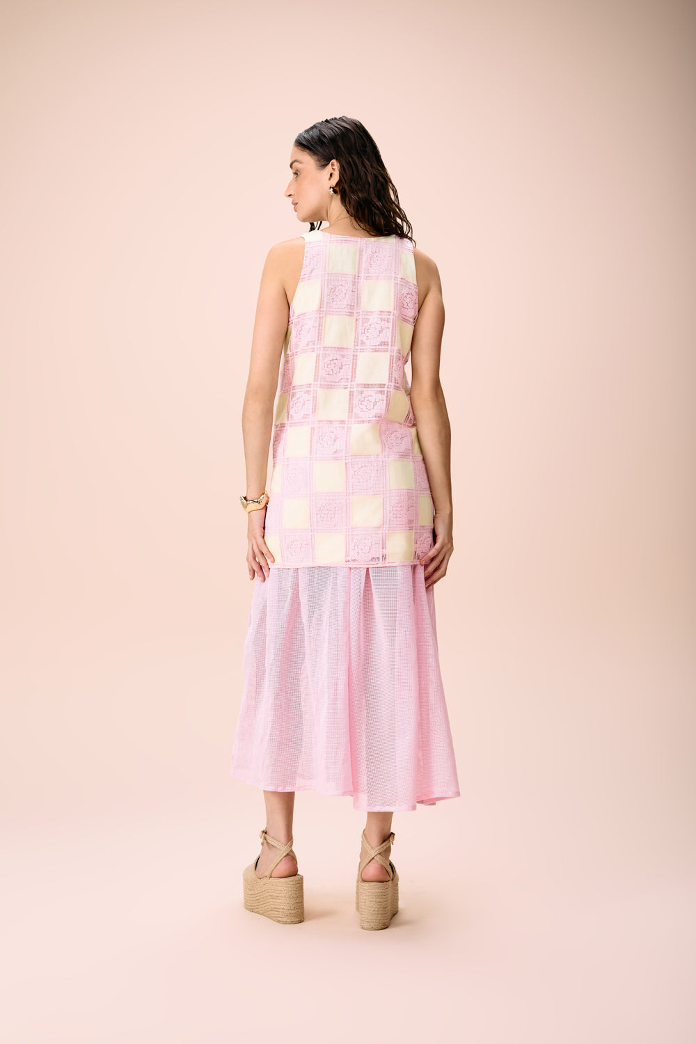 Vestido Longo Brisa Rendada