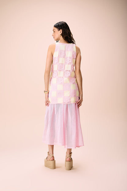 Vestido Longo Brisa Rendada