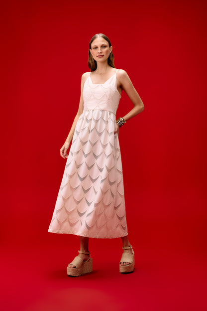 Vestido Escama de Peixe