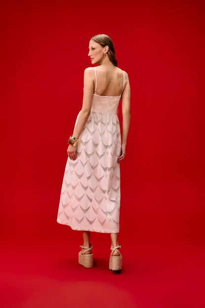 Vestido Escama de Peixe