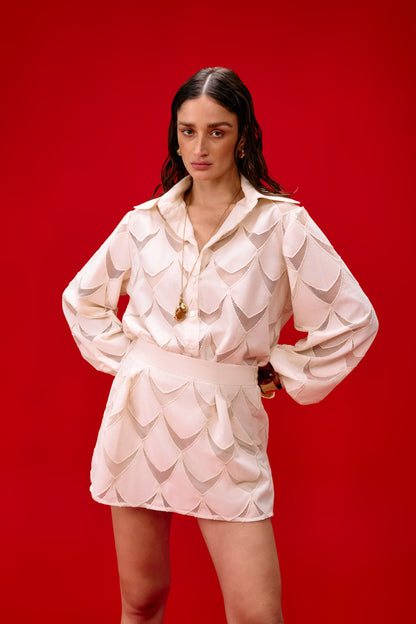 Shorts Escama de Peixe