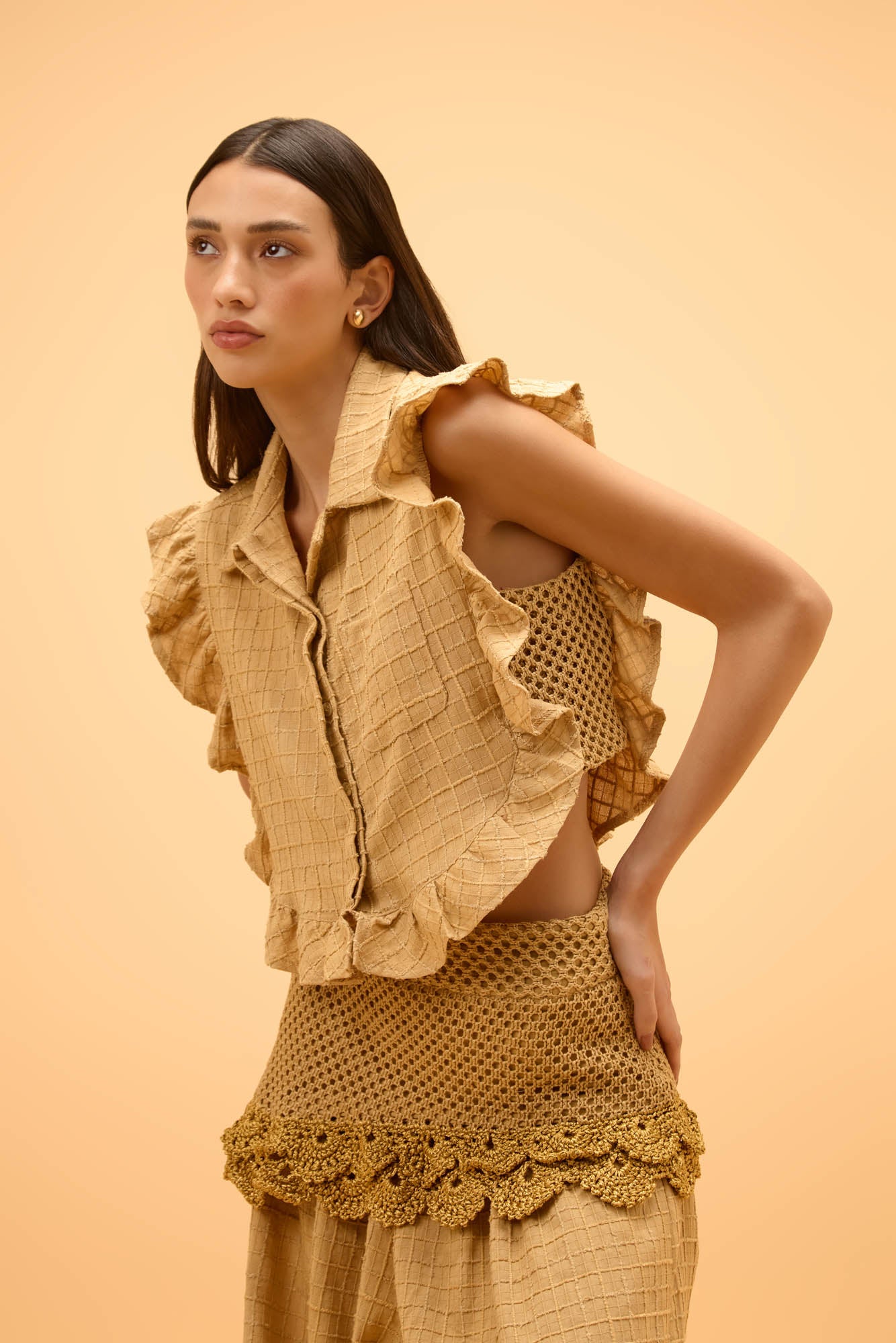 Blusa Babados Sereia