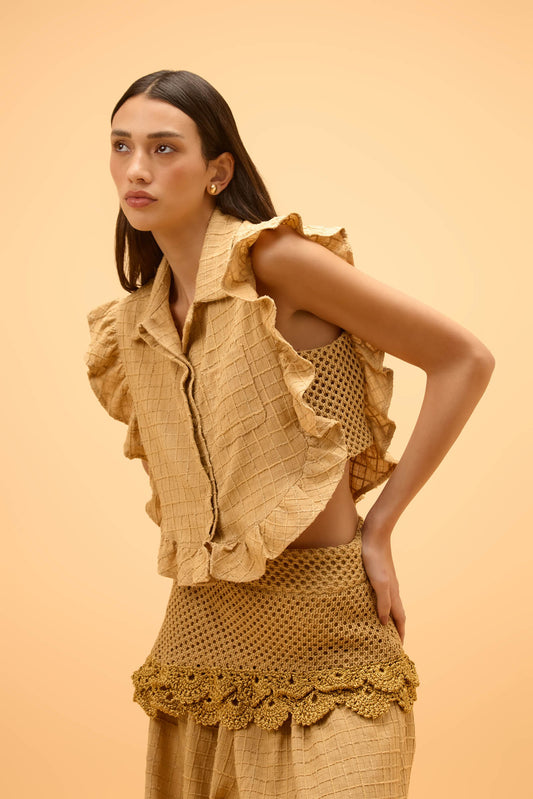 Blusa Babados Sereia