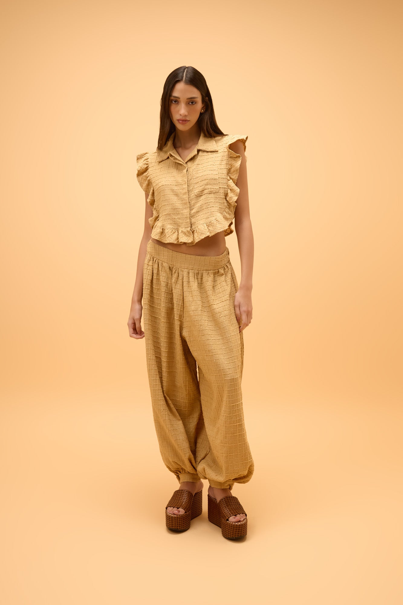 Blusa Babados Sereia