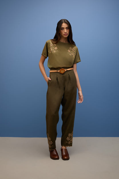 T-shirt Bordado Ilhas