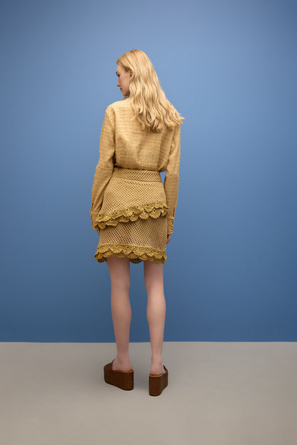 Pala Crochet Sereia