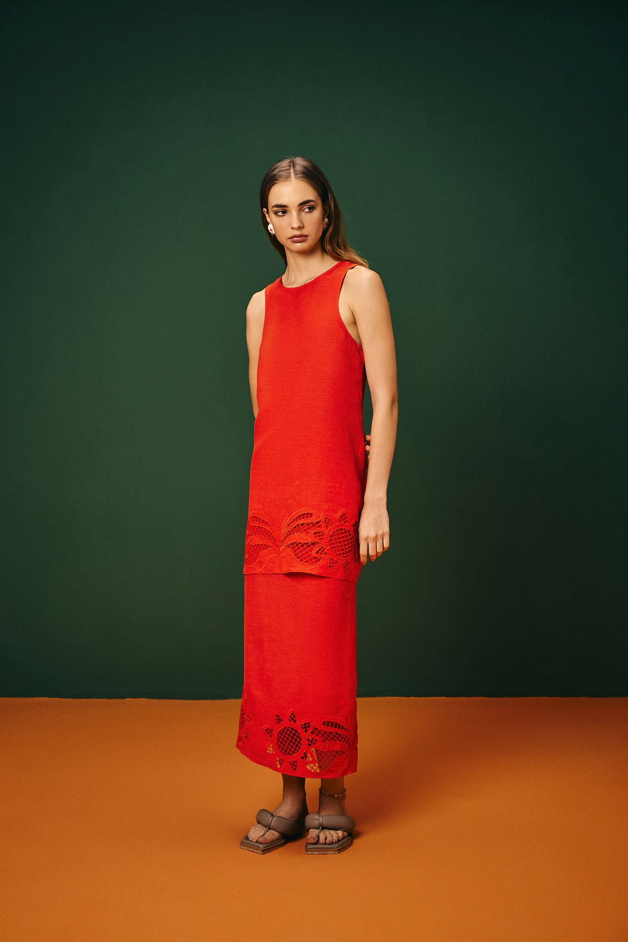 Vestido Bordado Barra Iguatú