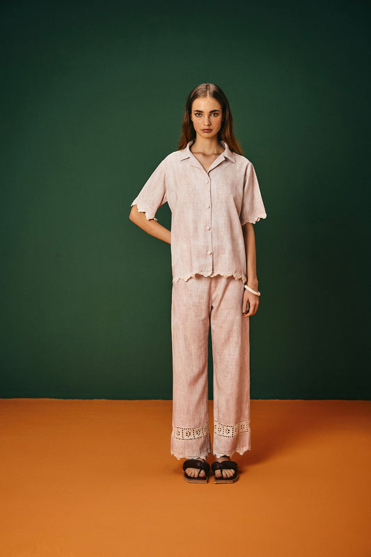 Camisa Crochet Delmiro Gouveia