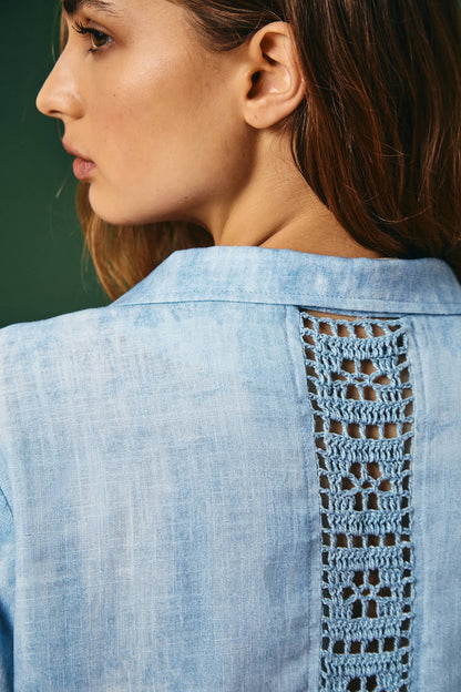 Camisa Crochet Delmiro Gouveia