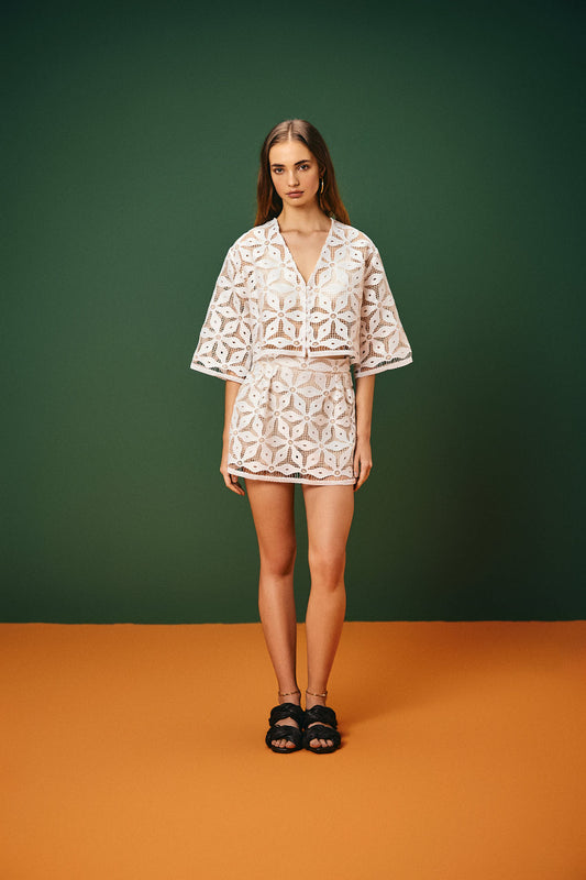 Blusa Botões Coreaú
