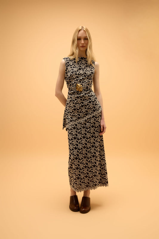 Saia Midi Reta Encanto