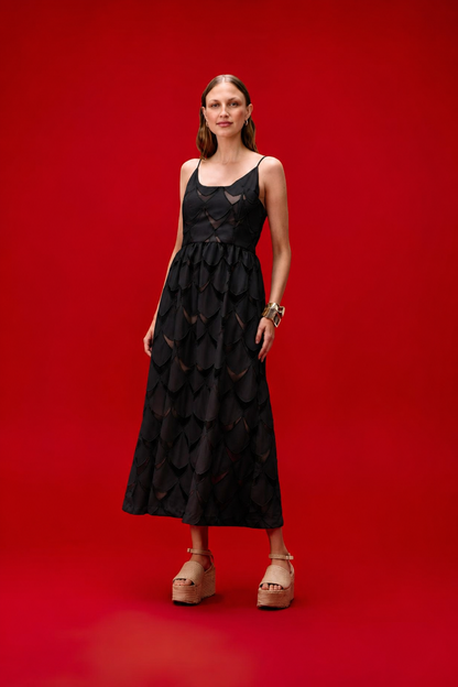 Vestido Escama de Peixe