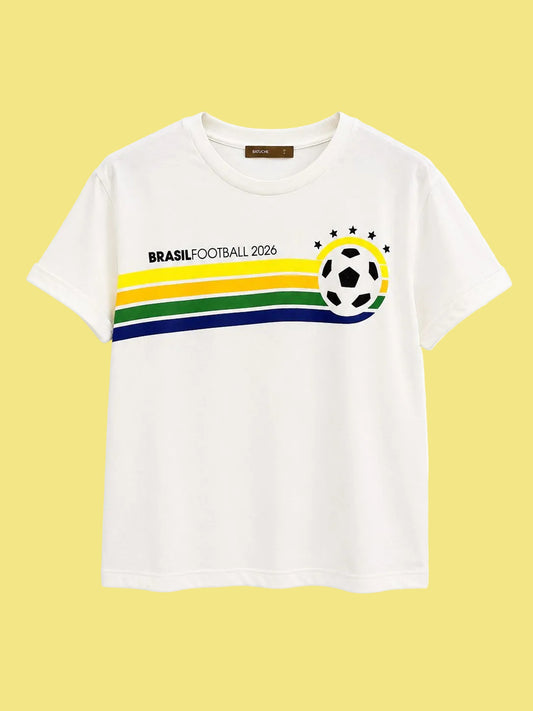 T-shirts Brasil Football