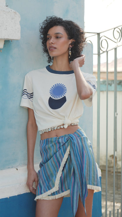 T-Shirt Estampada Sol Cadebelo