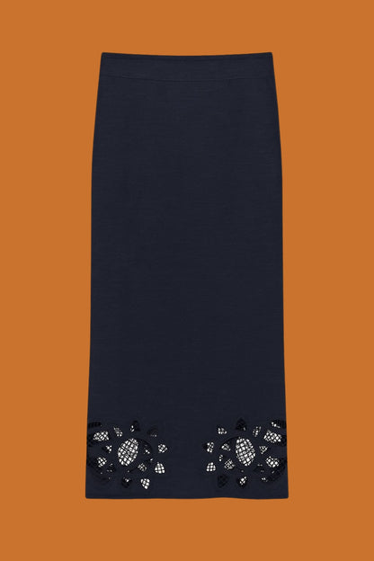 Saia Longa Bordado Barra Iguatú