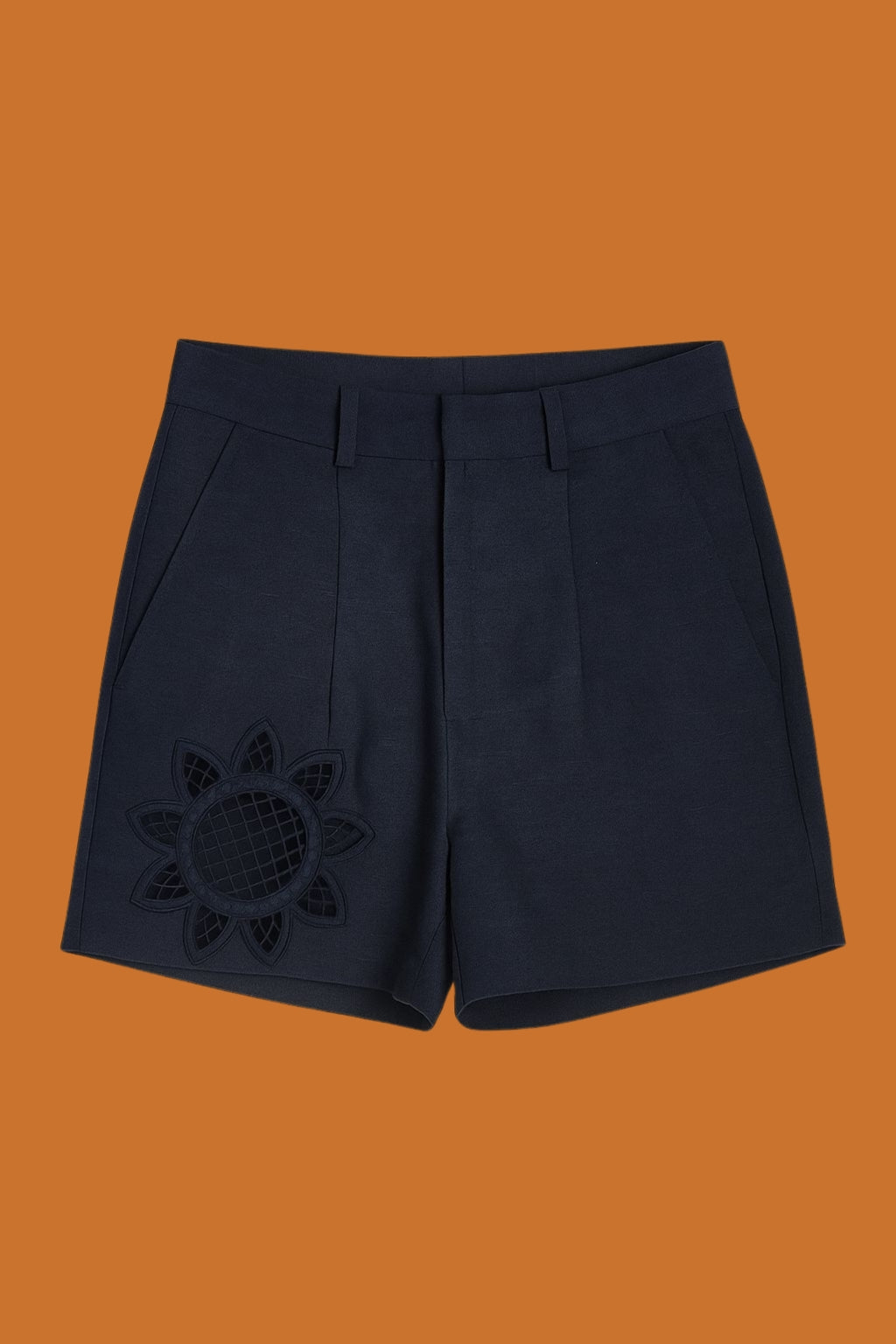 Shorts Linho Com Bordado Iguatú