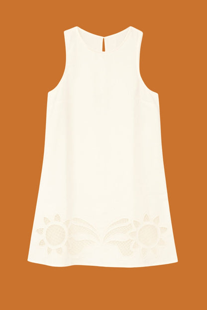 Vestido Bordado Barra Iguatú